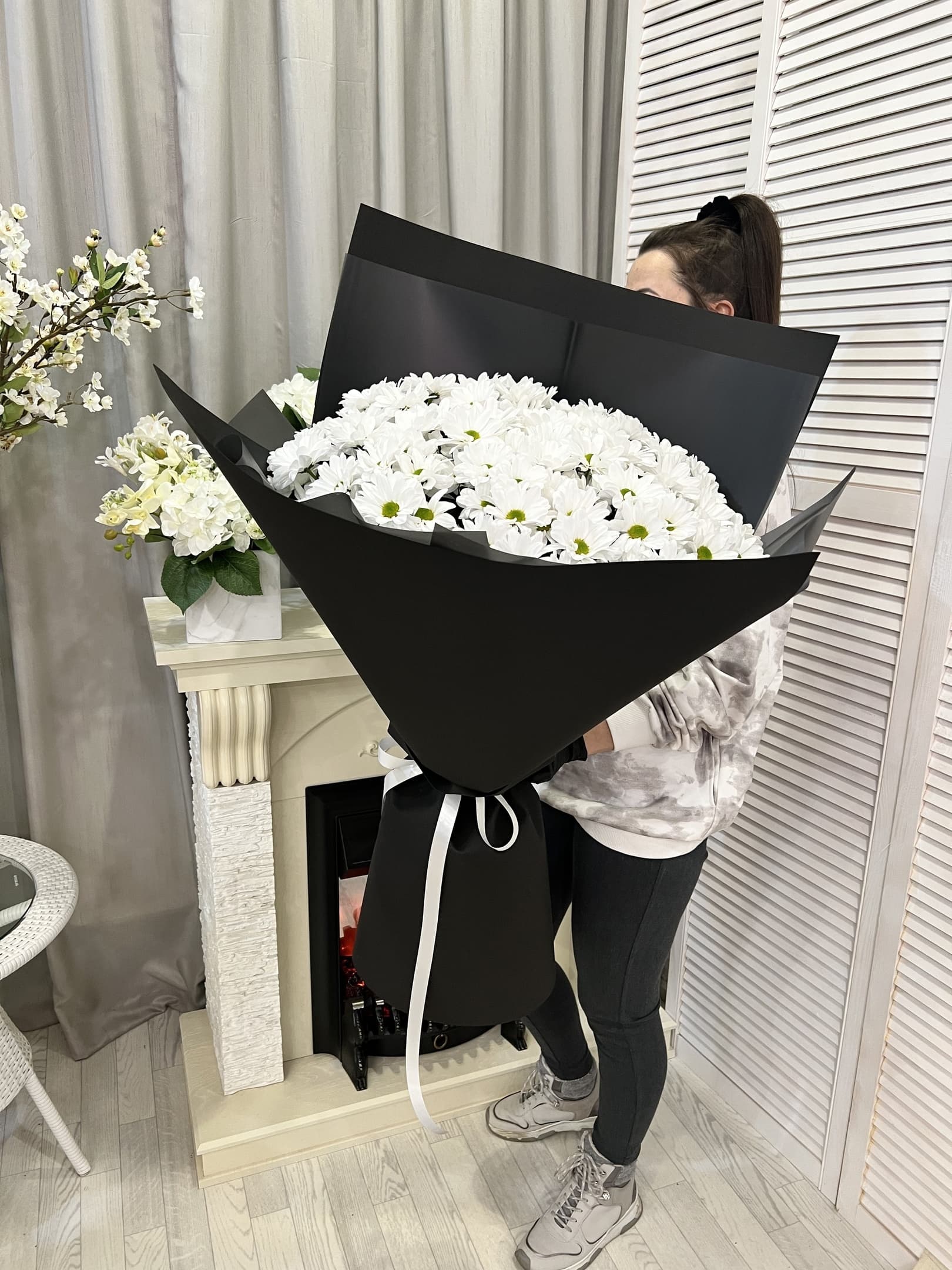 Ромашки in black